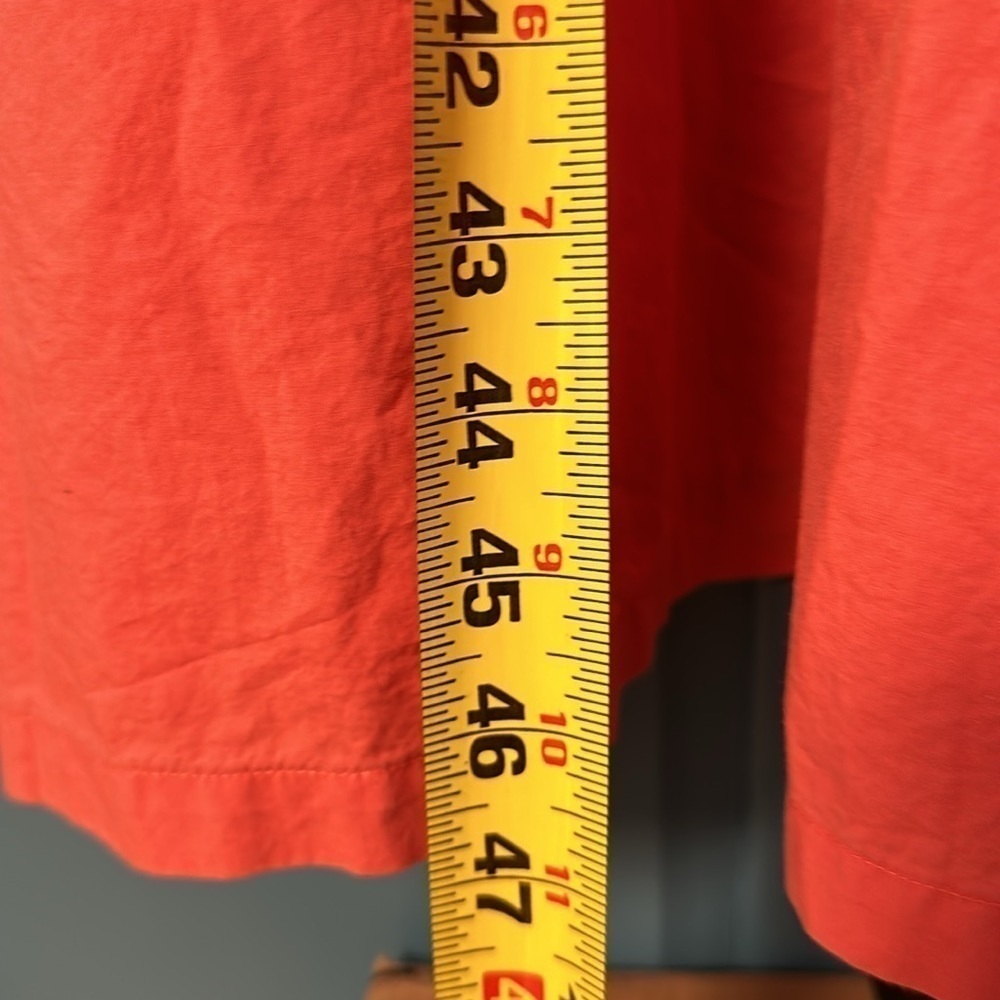 Rails Yvette Side-Cutout Midi Dress in Spice Coral Size Large - Picture 5 of 14